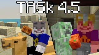 Taking Selfies in the Desert (Minecraft TAS Competition Task 4.5 Entry)