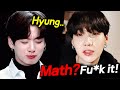 How SUGA Reacts to Jungkook's Friends Teasing with his Math Test Grade