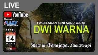 Download Lagu LIVE STREAMING SANDIWARA DWI WARNA | SIANG | EDISI : 14-10-2017 | LIVE WANAJAYA, SUMURSAPI MP3