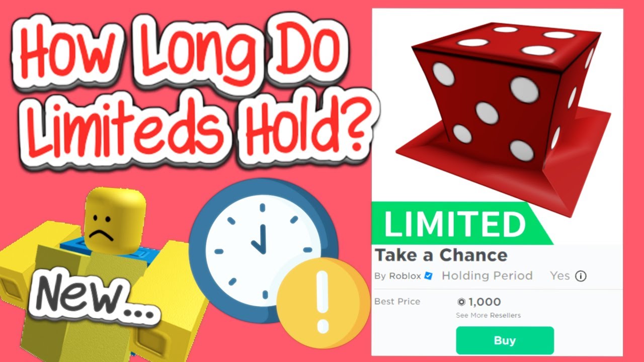 RTC on X: Roblox has implemented their Holding Policy after you purchase  or receive an item through trade If you buy any item in stock, you will  have to wait 30 days;