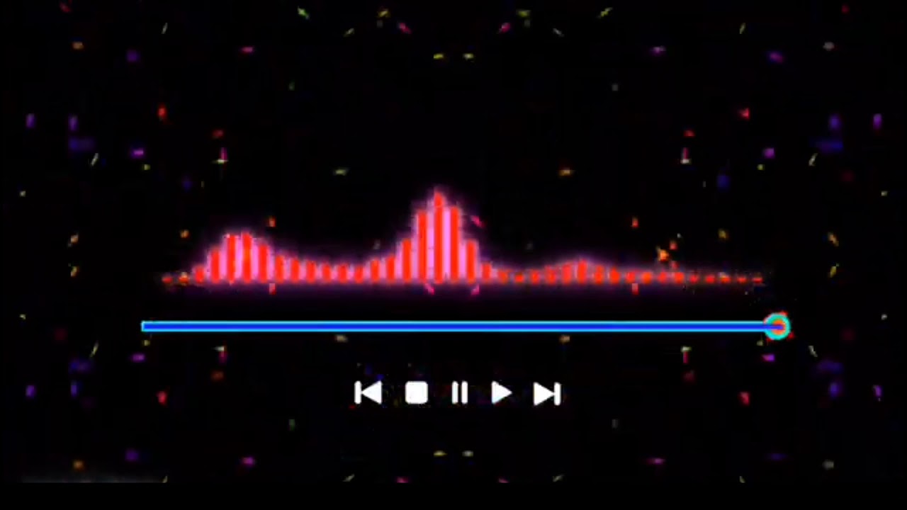 Black Screen Audio Spectrum Effects Warna YouTube