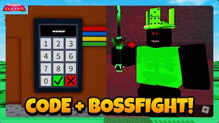 SECRET 1x1x1x1 BOSS + How to find All 4 Number Locations in THE CLASSIC! (Keypad Code) [ROBLOX