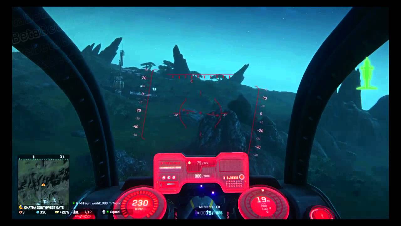 Planetside 2 (Beta) - Amazing flying skills