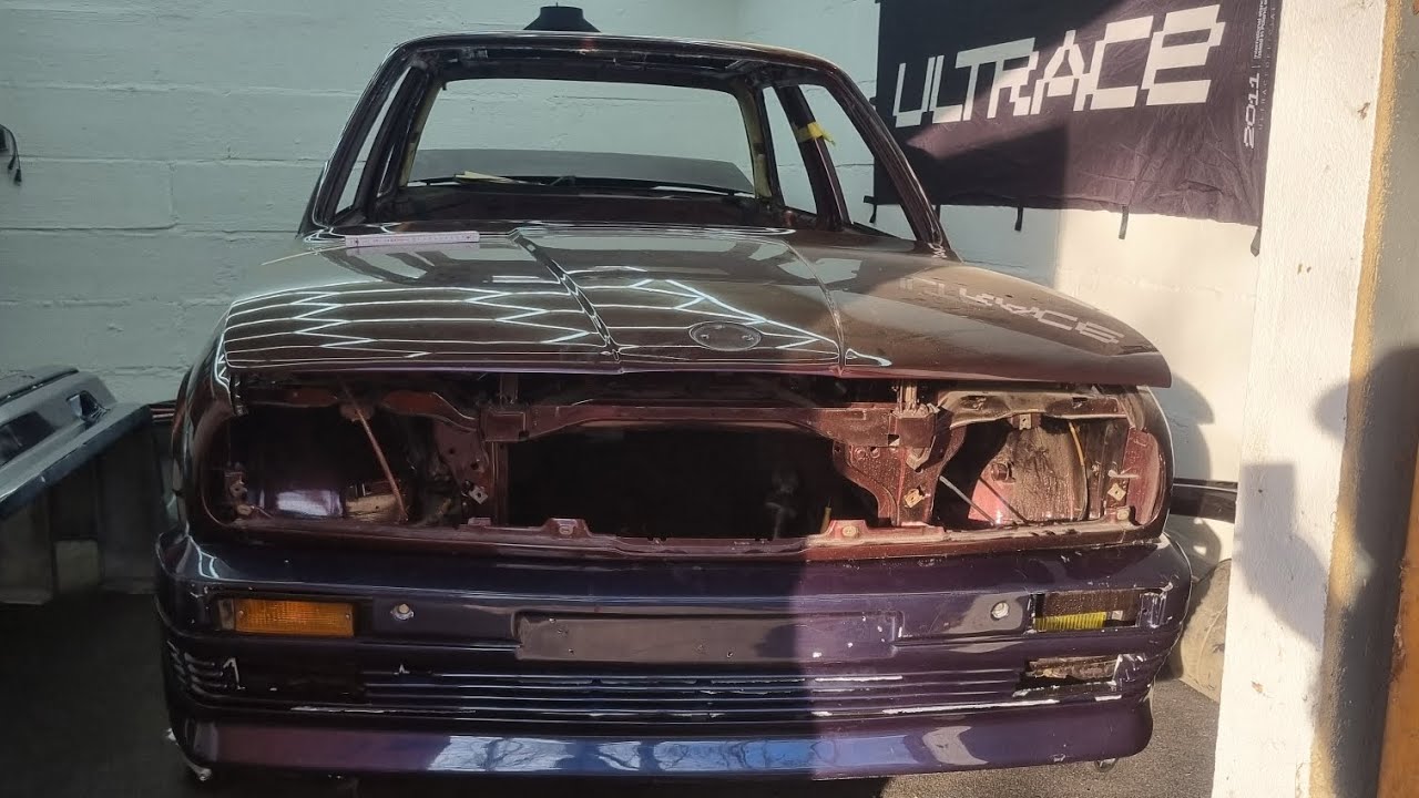 e30 bbs kit front spoiler repair 