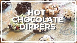 DIY Hot Chocolate Dippers ♥ 12 DIYs of Christmas
