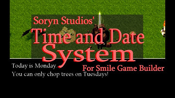 Smile Game Builder: Time and Date System (By Soryn Studios)