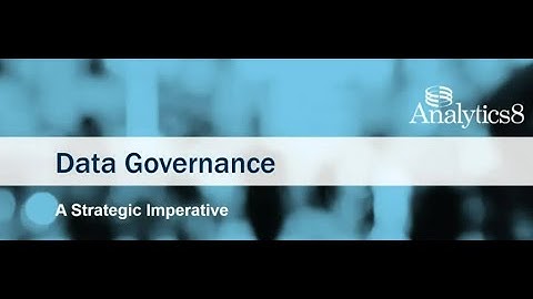 Building a Data Governance Strategy