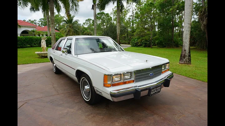 1989 Ford LTD Crown Victoria with 21K Miles - Pant...