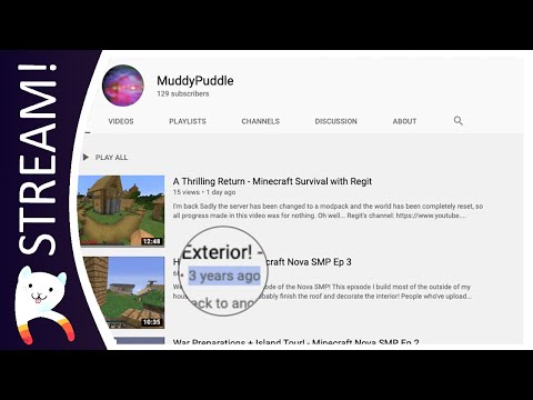 [stream] muddypuddle finally uploads again
