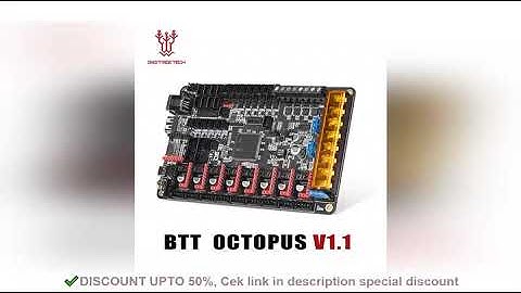 BIGTREETECH BTT OCTOPUS V1.1 32bit Control Board TMC2209 TMC2208 UART 3D Printer Parts Motherboard E