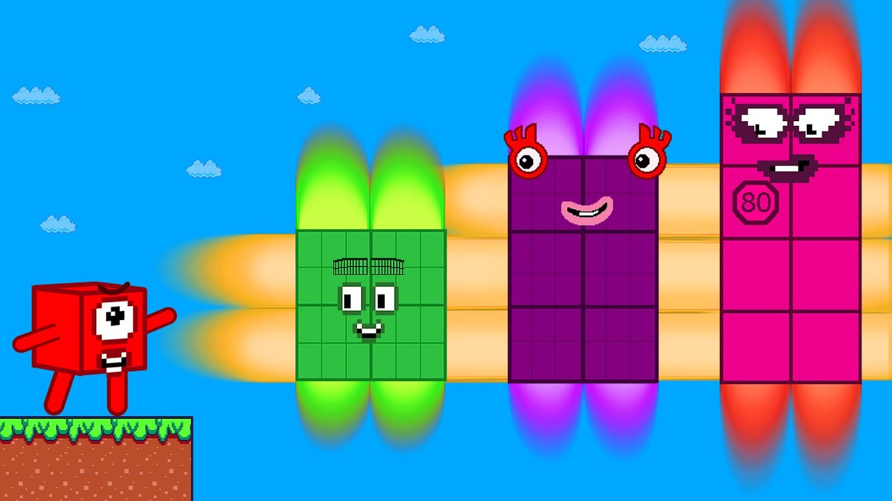 Finish the pattern ? Number 1 vs ALL the Giant Block in Super Mario bros