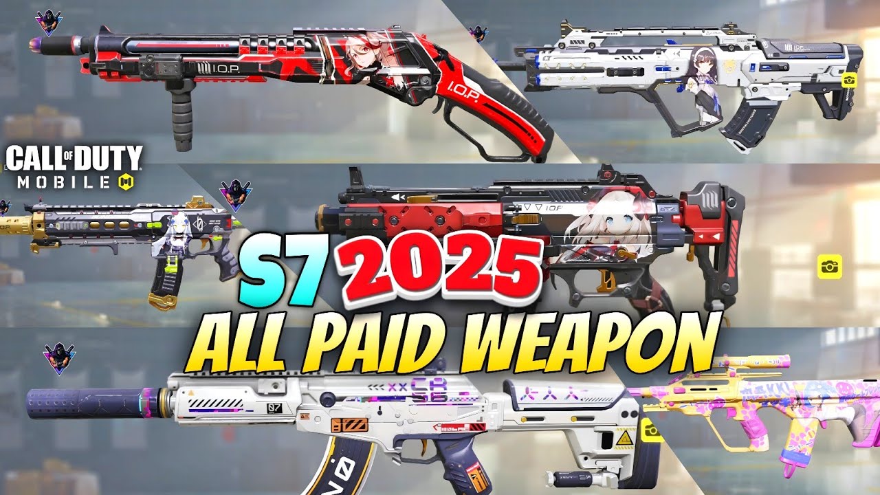 *NEW* Season 7 (2025) All Best Epic Weapon S7 All Paid Epic Weapon