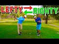 Lefty &amp; Righty SWITCH Clubs!! | We Look RIDICULOUS...FORE!!!