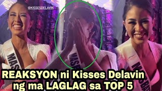 BACKSTAGE MOMENT ni Kisses Delavin ng MALAGLAG sa Top 5 / Miss Universe Philippines 2021