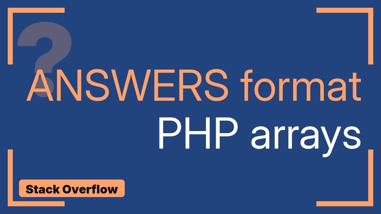 Reformat array based on array value php - YouTube