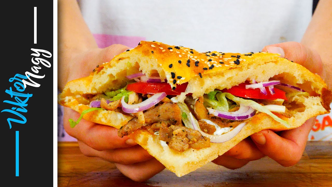 Najlepší domáci kurací kebab v tureckom chlebe | Viktor Nagy | recepty