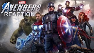 Marvel's avengers - official story trailer (reaction))