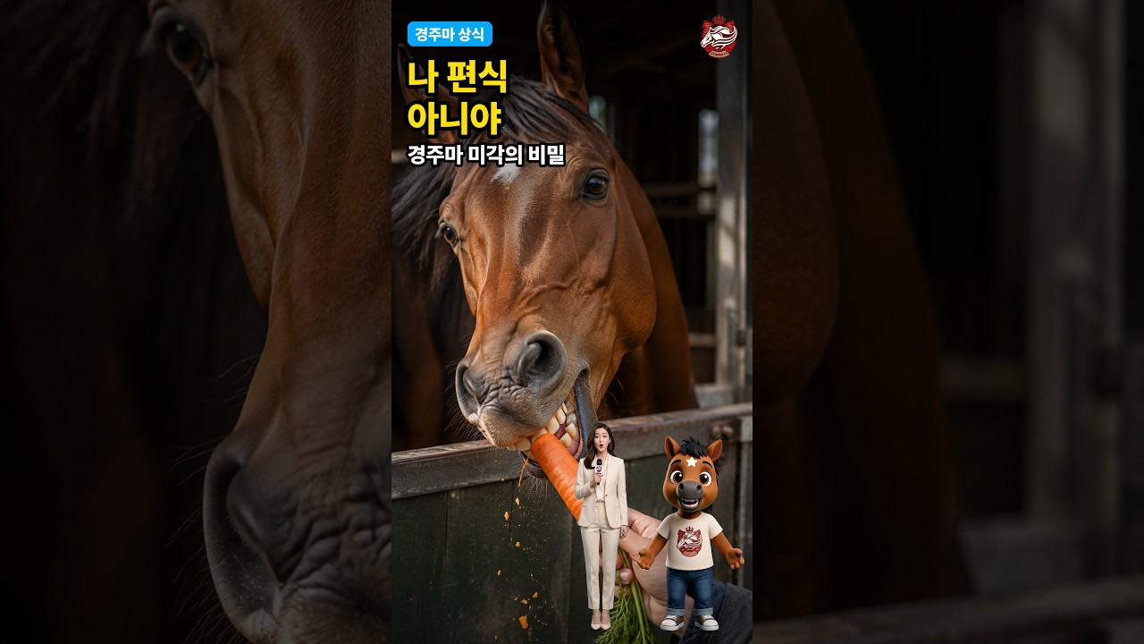 말이 죽을 수도 있어서 생긴 습관 🐴