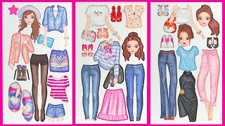 DÁN HÌNH MẶC VÁY ĐẦM CHO CÔNG CHÚA THỜI TRANG TOP MODEL STICKER BOOK DRESS ME UP (Chim Xinh)