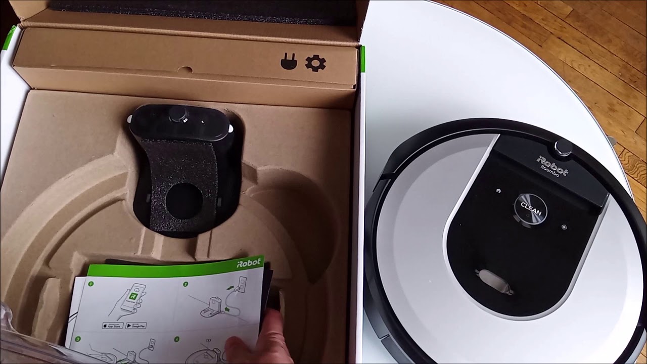 iRobot Roomba i7156 Connected Robot Vacuum - iRoomba App - Android & iOS - Roomba  i7 - Unboxing 