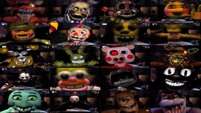 Name the Five Nights at Freddy's Animatronic, 5.3K plays