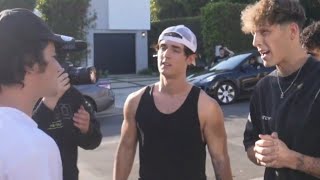 Bryce Hall Beats Up Stromedy with Taylor Holder for Cheating on Addison Rae Who is Scared to Fight