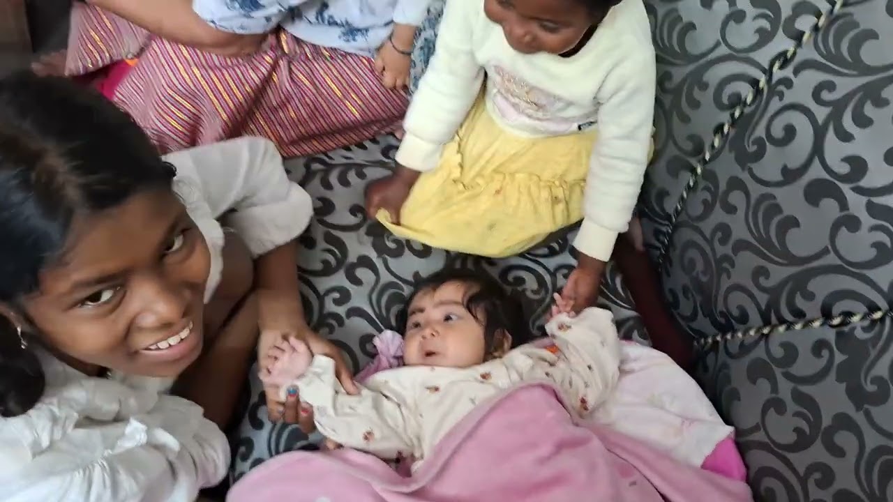 Baby karky first laughing🥰