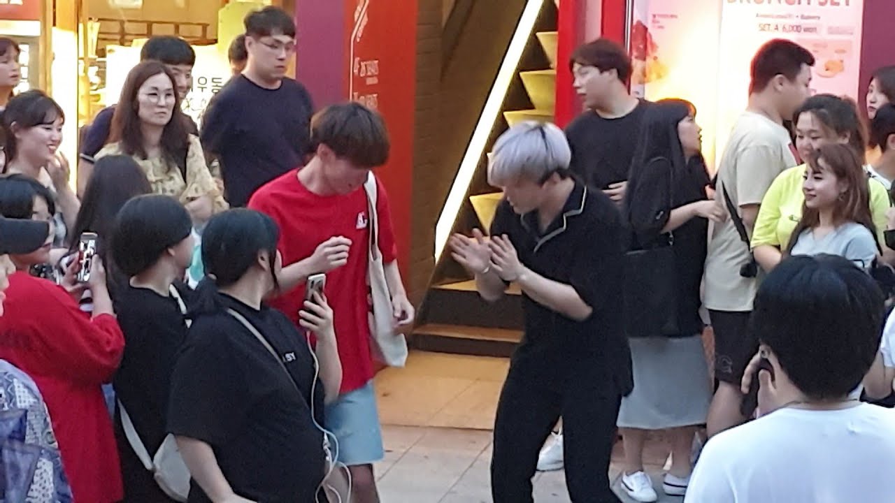 《BlockB_HER》20190809_193322#KingdomS(킹덤즈) 블락비#헐 홍대버스킹 #SnowHorse