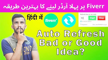 Fiverr Auto Refresh Extension For Mobile/PC 2022 | How To Stay Active On Fiverr | Fiverr Auto Reload