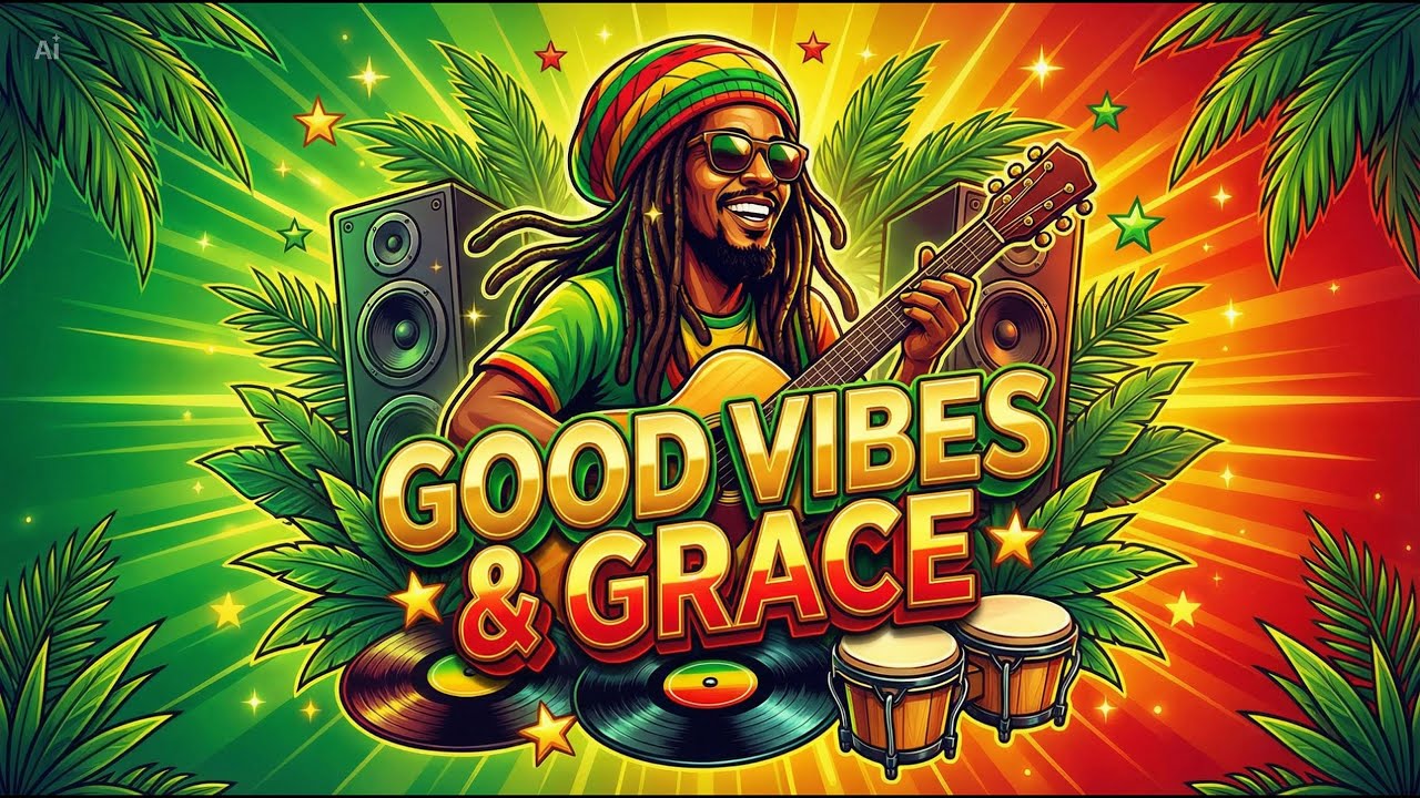 Good Vibes & Grace | Conscious Reggae for Focus, Calm & Clean Energy