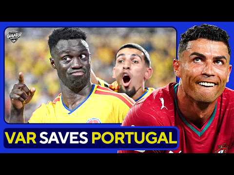 VAR Rules Out Late Colombia Winner | Colomba vs. Portugal RECAP
