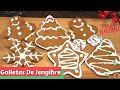 Galletas De Jengibre Navideñas 🎅🎄| Gingerbread Cookies 🎅🎄