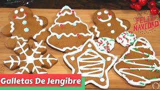 Galletas De Jengibre Navideñas 🎅🎄| Gingerbread Cookies 🎅🎄