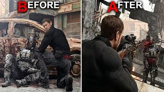 CHRIS VS BSAA ZOMBIES || Terminating The Infected Ex Teammates at Raccoon City in Resident Evil 9 screenshot 2