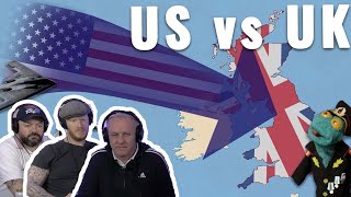 Could US invade UK if it wanted to? REACTION!! | OFFICE BLOKES REACT!!