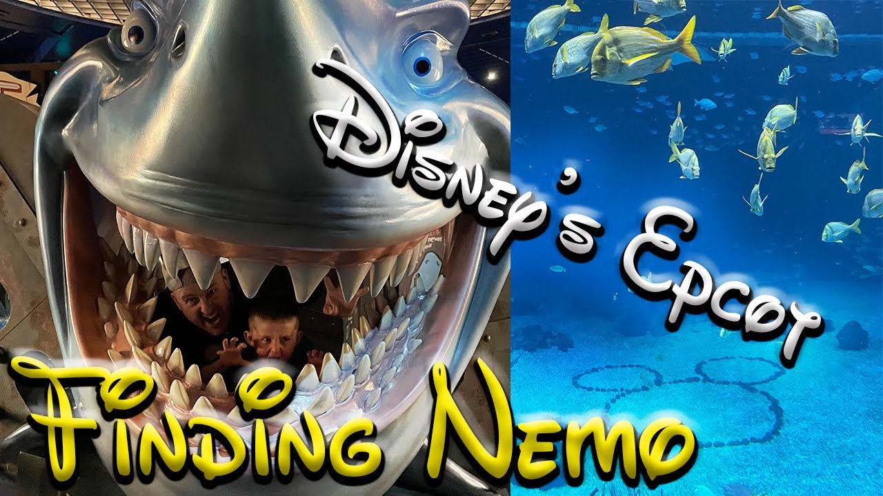 Finding Nemo Ride at Disney's Epcot Resort !! Including the Aquarium ...