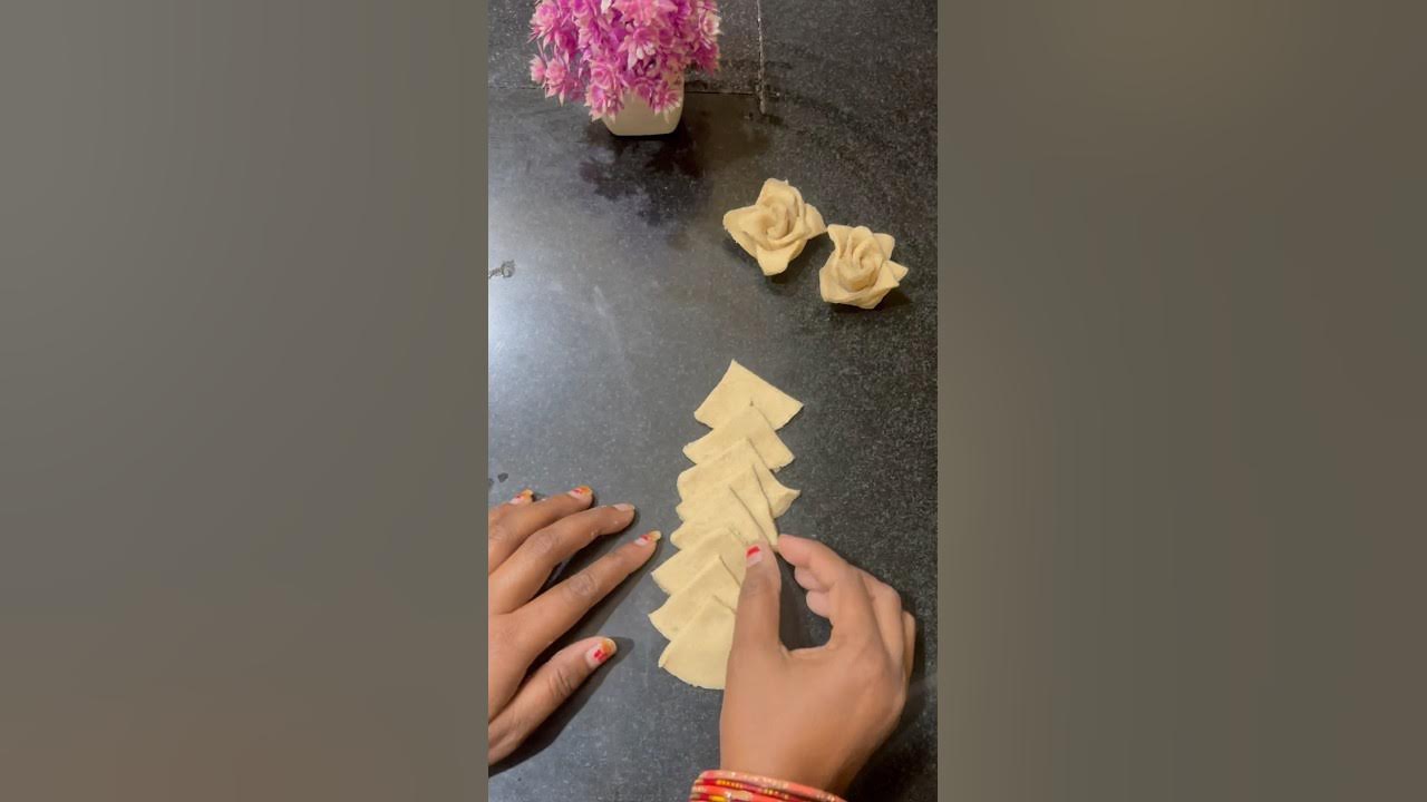 How to make beautiful design using flour ।aata design ।#design #shots ...
