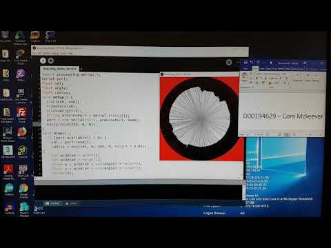 Processing Visualisation Colour Change