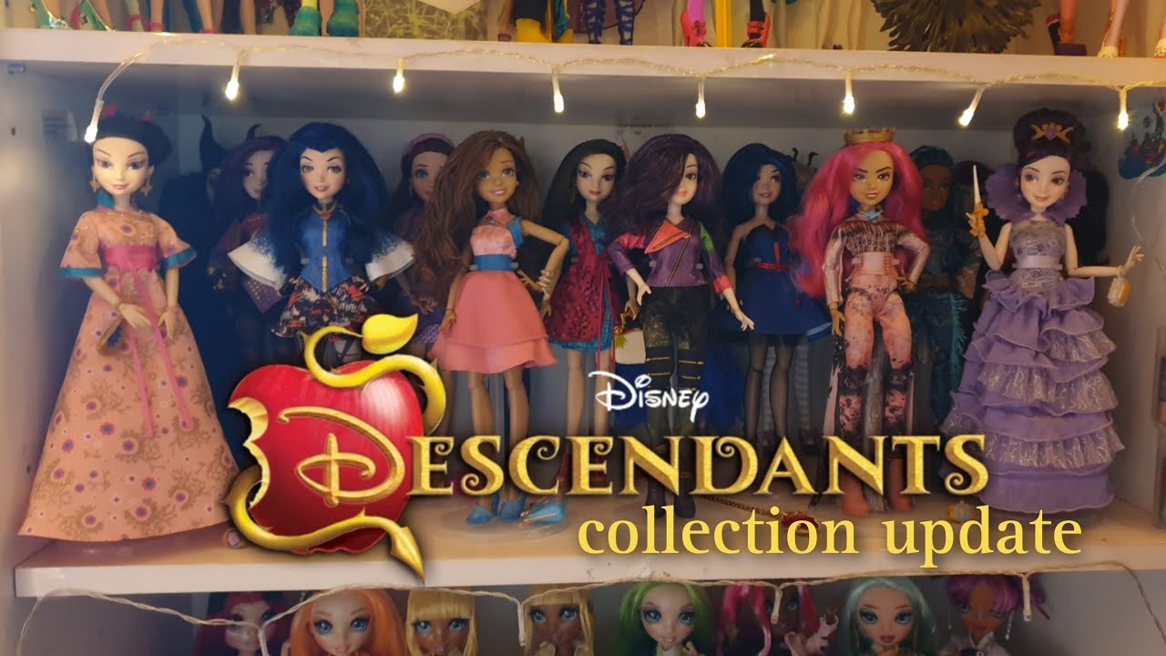Descendants doll collection update 2023 August 
