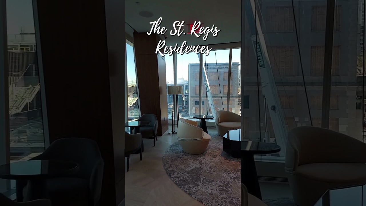 Condo Tour at The St. Regis Residences in Seaport Boston | Luxury Condo | Coldwell Banker Boston, MA