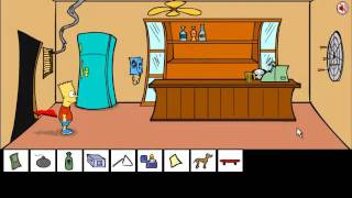 bart simpson saw game loquendo