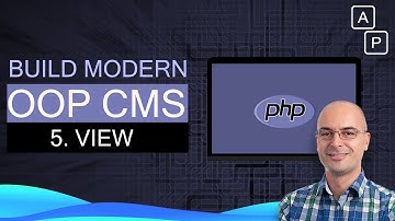 5. PHP MVC View & scope | Build a CMS using OOP PHP tutorial MVC [2020]