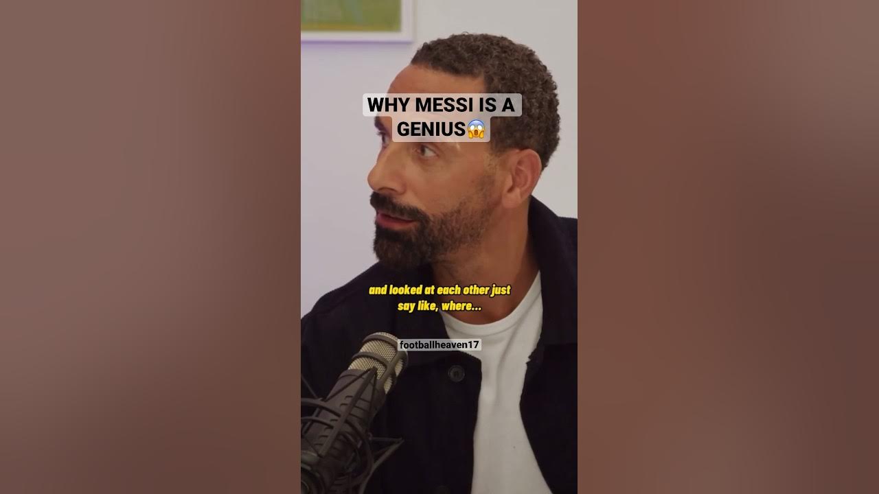 WHY Messi IS A GENIUS😱 (Rio Ferdinand and Vidic) WHY Messi IS A GENIUS😱 (Rio Ferdinand and Vidic)