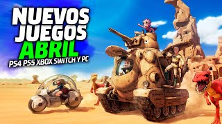 Los Nuevos juegos de ABRIL 🔥 PS4 PS5 Xbox One Xbox Series 🔥 Switch y PC