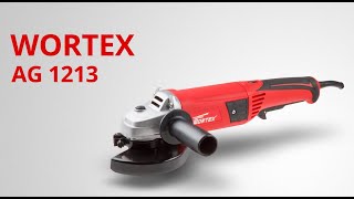 WORTEX AG 1213 One-Handed Angle Grinder