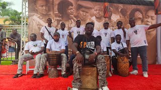 AMA THE MOVIE premiere at Golden Bean hotel, Kumasi. Beautiful morale session🥰🕺💃#amathemovie 