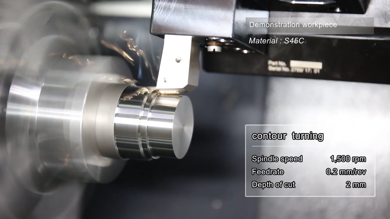 CNC Cutting Machine Turning & Milling Working Process - YouTube