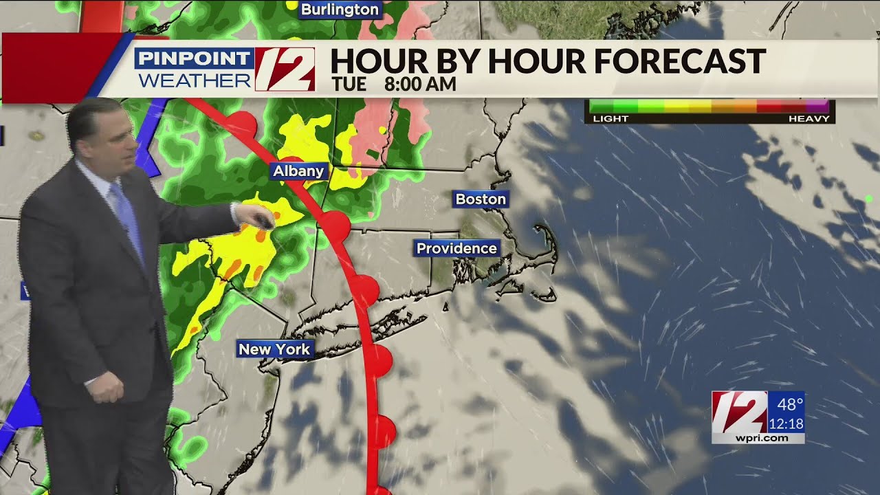 WPRI 12 Weather Forecast from 11/25/24: Dry Skies Today; Two Chances ...