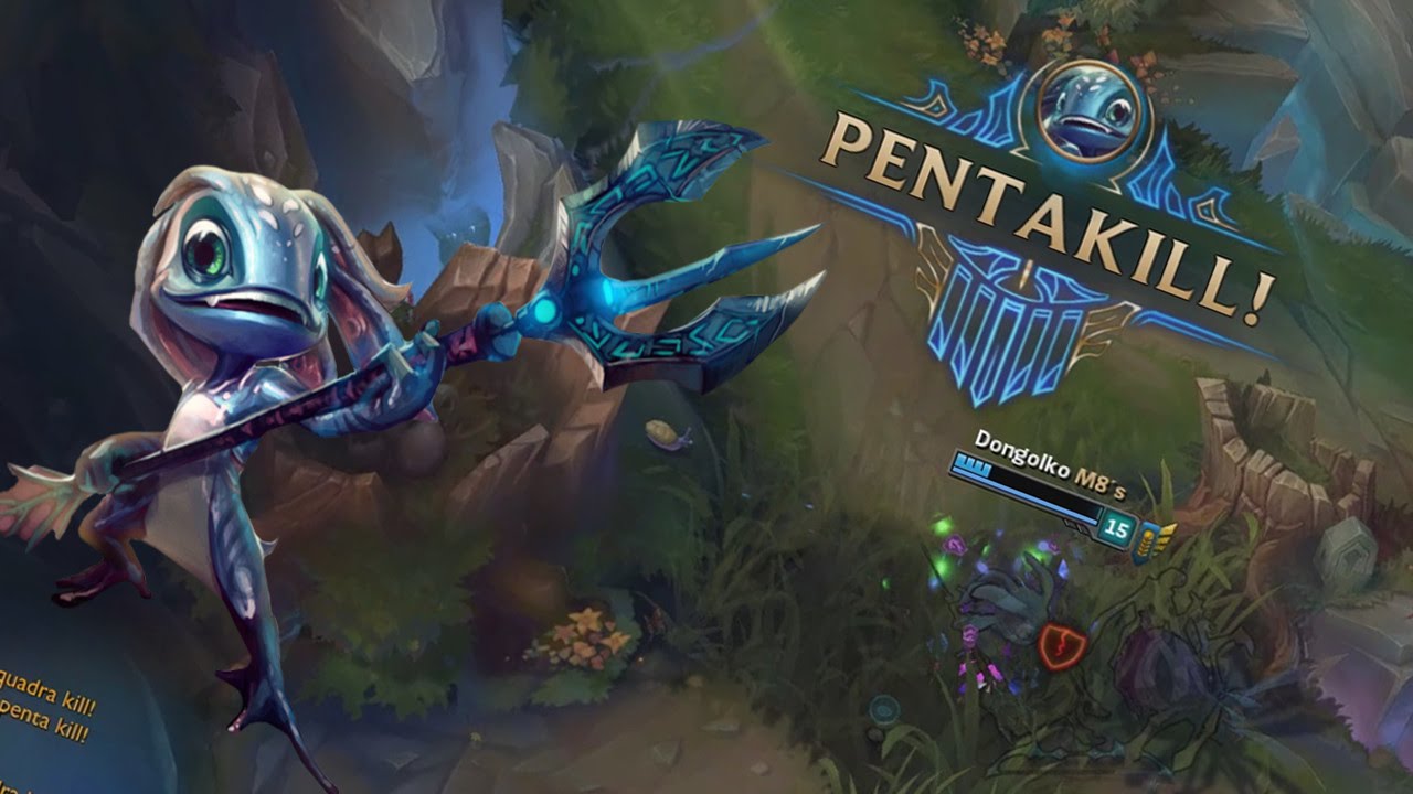 LEAGUE OF LEGENDS Sick Fizz penta.