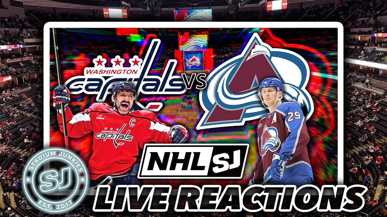 Washington Capitals VS Colorado Avalanche: 25-26 NHL LIVE REACTIONS (01-19-2026)